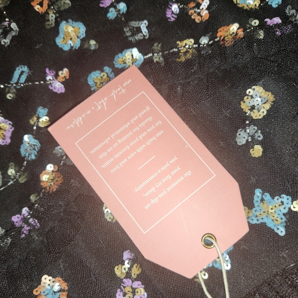 Mesh Embroidered Ruffled Cotragecore Boho Swong Dress - Picture 9 of 10